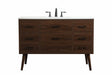 Elegant Lighting - VF41048MWT - Single Bathroom Vanity - Boise - Walnut