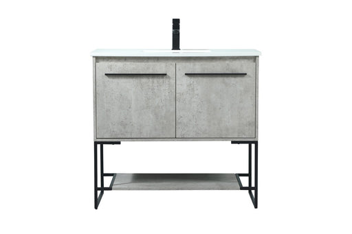 Sloane Vanity Sink Set Concrete Grey