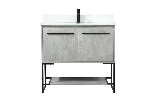 Sloane Vanity Sink Set Concrete Grey