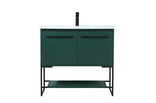 Sloane Vanity Sink Set Green