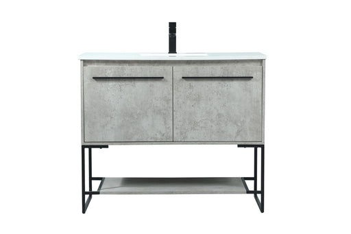 Sloane Vanity Sink Set Concrete Grey