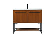 Elegant Lighting - VF42540MTK - Vanity Sink Set - Sloane - Teak