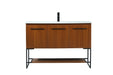 Elegant Lighting - VF42548MTK - Vanity Sink Set - Sloane - Teak
