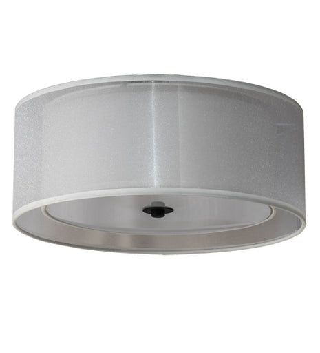 Cilindro Three Light Flushmount