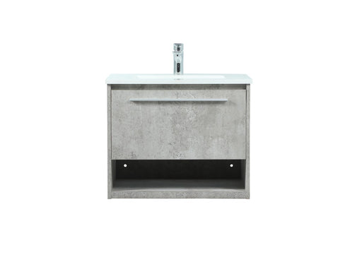 Roman Vanity Sink Set Concrete Grey