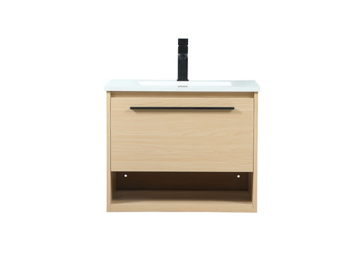 Roman Vanity Sink Set Maple