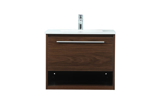 Roman Vanity Sink Set Walnut