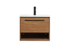 Elegant Lighting - VF43524WB - Single Bathroom Vanity - Roman - Walnut Brown