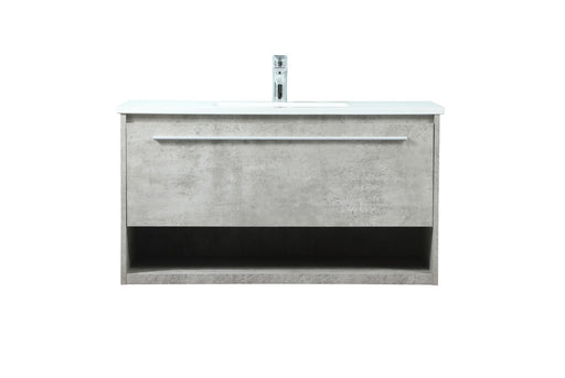Roman Vanity Sink Set Concrete Grey