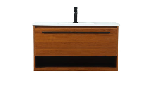 Roman Vanity Sink Set Teak