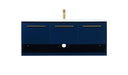 Elegant Lighting - VF43548MBL - Vanity Sink Set - Roman - Blue