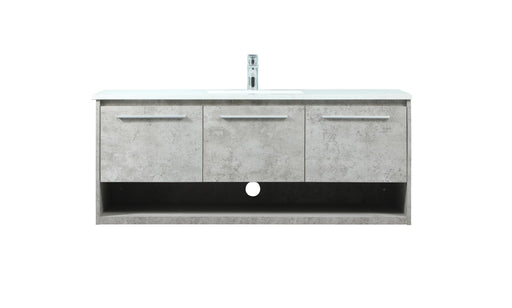 Roman Vanity Sink Set Concrete Grey