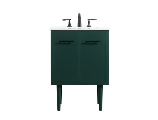 Cyrus Single Bathroom Vanity Green