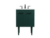 Elegant Lighting - VF48024MGN - Single Bathroom Vanity - Cyrus - Green