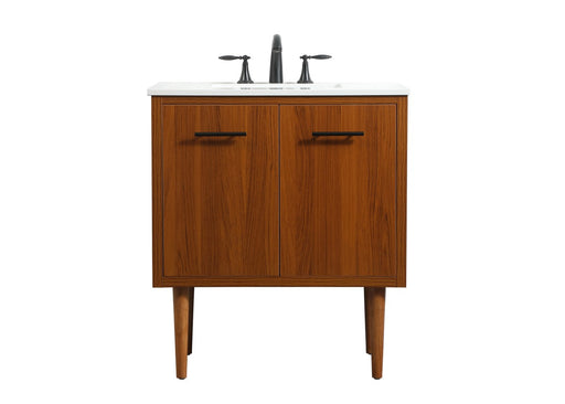 Cyrus Single Bathroom Vanity Teak