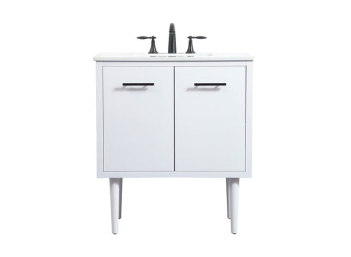 Cyrus Single Bathroom Vanity White