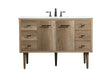Elegant Lighting - VF48048NT - Single Bathroom Vanity - Cyrus - Natural oak