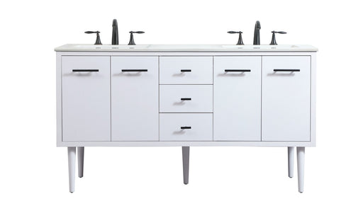 Cyrus Single Bathroom Vanity White
