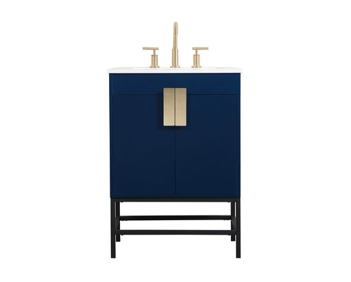Eugene Single Bathroom Vanity Blue