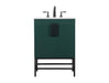 Elegant Lighting - VF48824MGN - Single Bathroom Vanity - Eugene - Green
