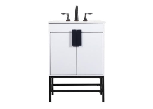 Eugene Single Bathroom Vanity White