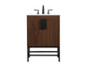 Elegant Lighting - VF48824MWT - Single Bathroom Vanity - Eugene - Walnut