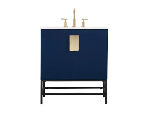 Eugene Single Bathroom Vanity Blue