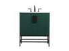 Elegant Lighting - VF48830MGN - Single Bathroom Vanity - Eugene - Green