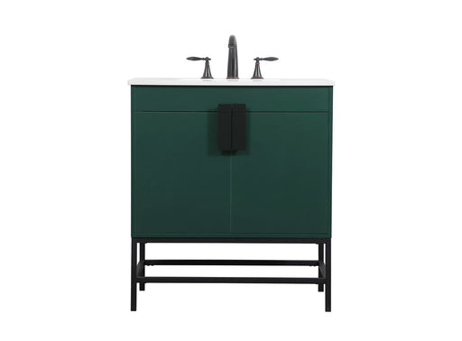 Eugene Single Bathroom Vanity Green