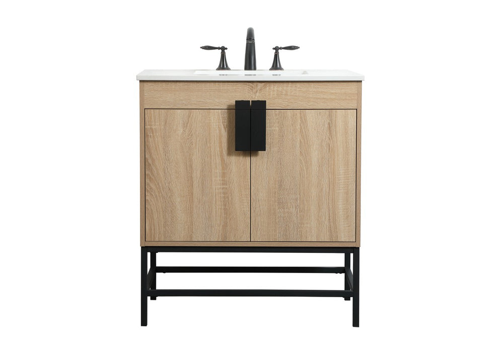 Elegant Lighting - VF48830MW - Single Bathroom Vanity - Eugene - Mango Wood