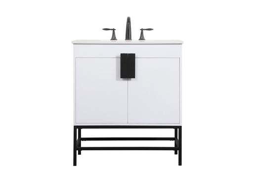 Eugene Single Bathroom Vanity White