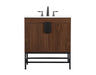 Elegant Lighting - VF48830MWT - Single Bathroom Vanity - Eugene - Walnut