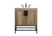 Elegant Lighting - VF48830NT - Single Bathroom Vanity - Eugene - Natural Oak