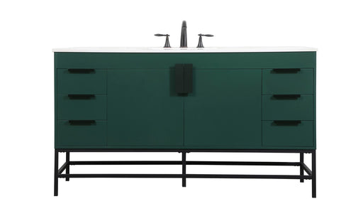 Eugene Single Bathroom Vanity Green