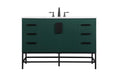 Elegant Lighting - VF488W48MGN - Single Bathroom Vanity - Eugene - Green