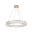 Monroe LED Pendant Gold-Mid. Chandeliers-Elegant Lighting-Lighting Design Store