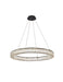 Monroe LED Pendant Black-Mid. Chandeliers-Elegant Lighting-Lighting Design Store