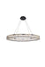 Monroe LED Pendant Black-Large Chandeliers-Elegant Lighting-Lighting Design Store