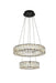 Monroe LED Pendant Black-Pendants-Elegant Lighting-Lighting Design Store