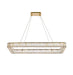 Monroe LED Pendant Gold-Linear/Island-Elegant Lighting-Lighting Design Store
