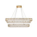 Monroe LED Pendant Gold-Linear/Island-Elegant Lighting-Lighting Design Store