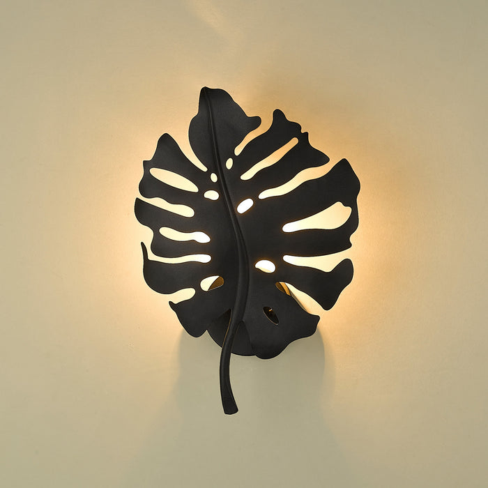 Golden - 1103-1W NB - One Light Wall Sconce - Aruba - Natural Black