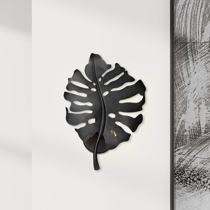 Golden - 1103-1W NB - One Light Wall Sconce - Aruba - Natural Black