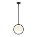 Designers Fountain - D274M-12P-MB - One Light Pendant - Eterna - Matte Black
