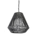 Palecek - 2047-79 - One Light Outdoor Pendant - Tanner - Black