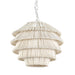 Palecek - 2400-79 - One Light Pendant - Greta - Off-White