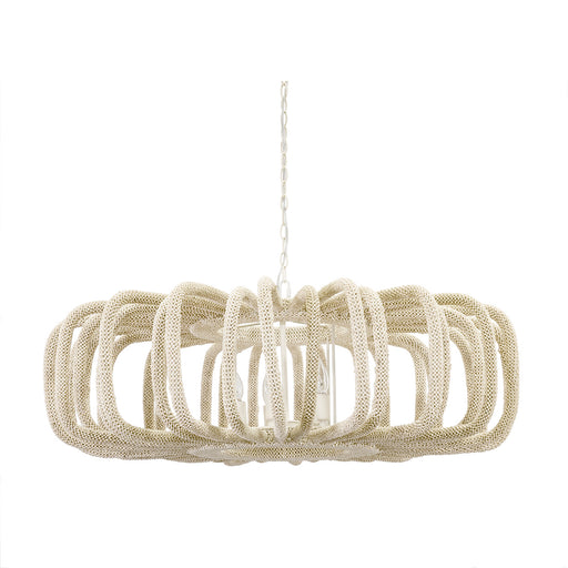 Corey Five Light Pendant Off-White
