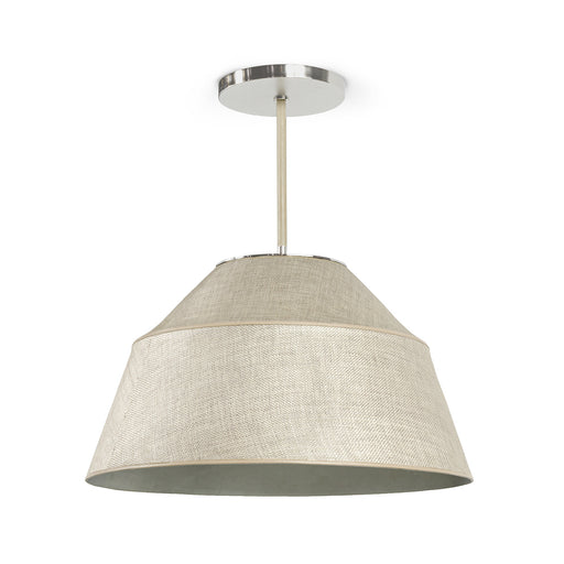 Capistrano Three Light Pendant Brushed Nickel