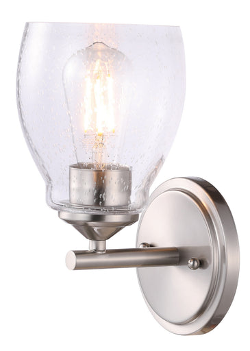 Winsley One Light Wall Lamp Brushed Nickel