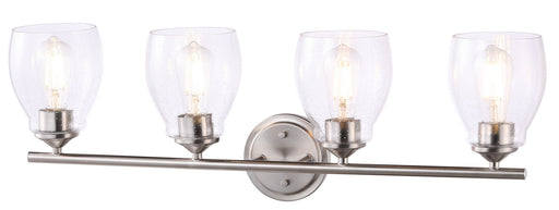 Winsley Four Light Wall Lamp Brushed Nickel